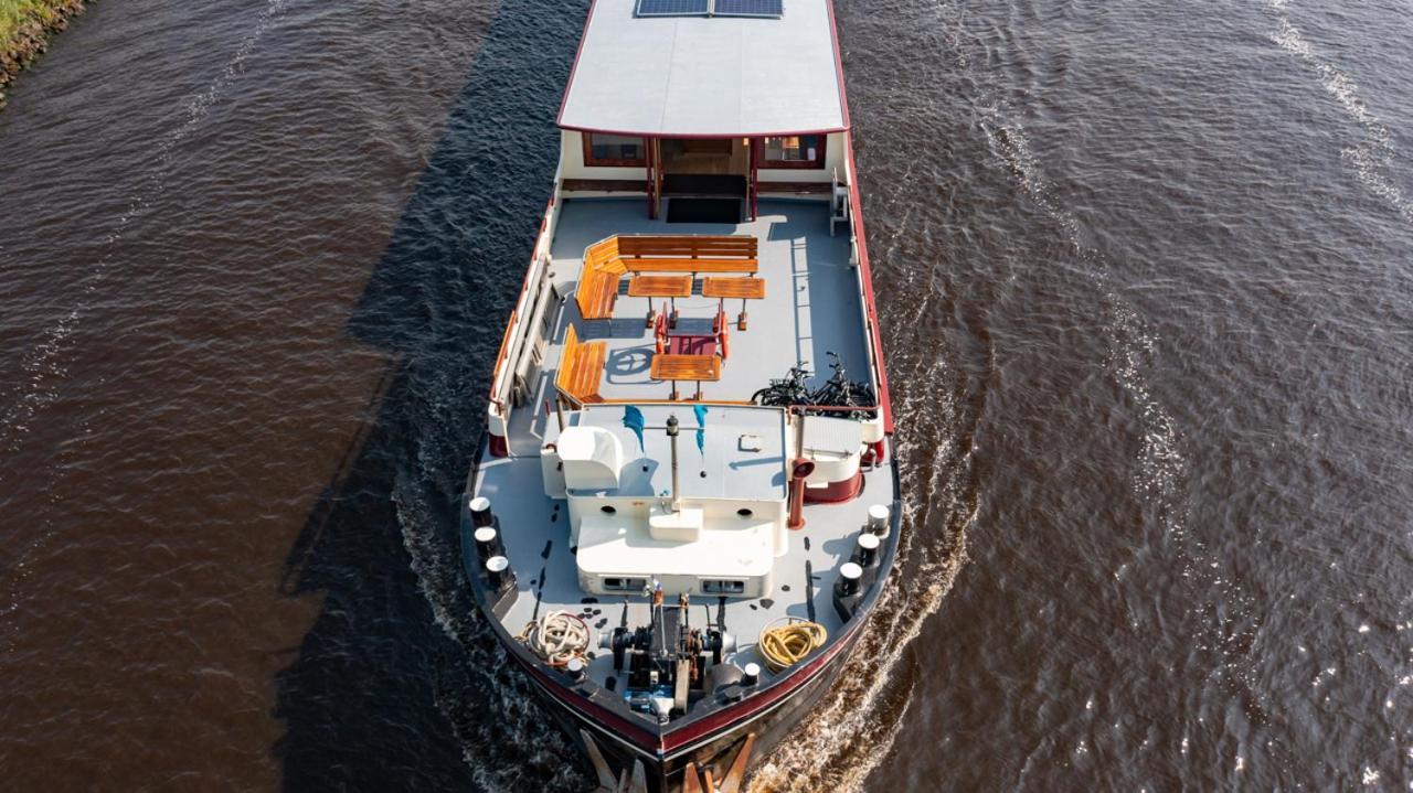 Unique Hotelboat Botel Lena Maria Amsterdam Buitenkant foto